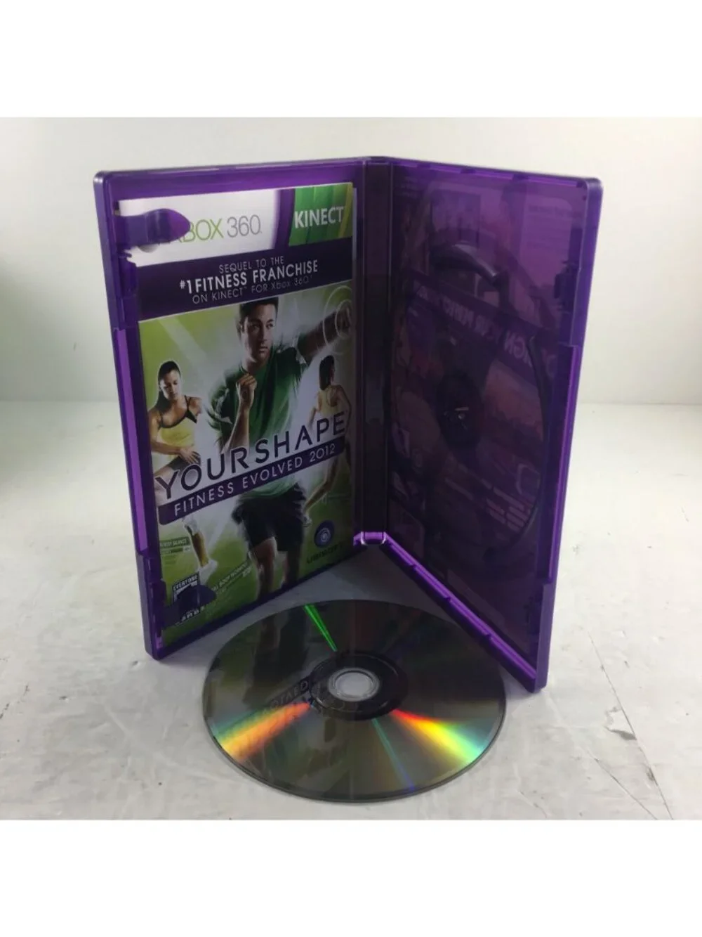 MICROSOFT XBOX 360 YOUR SHAPE FITNESS EVOLVED 2012 MANUAL INCLUDED